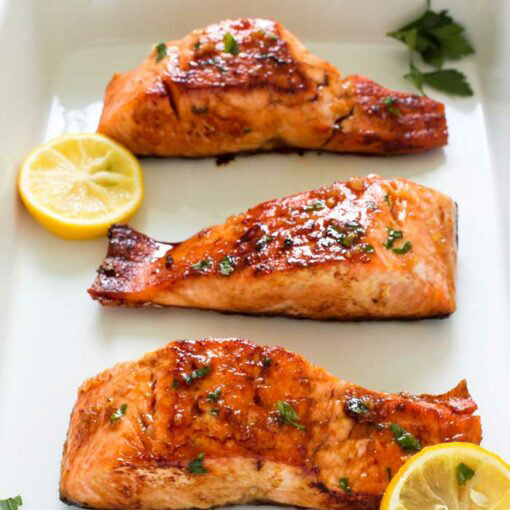 kosher honey garlic salmon hannahs kitchen mke