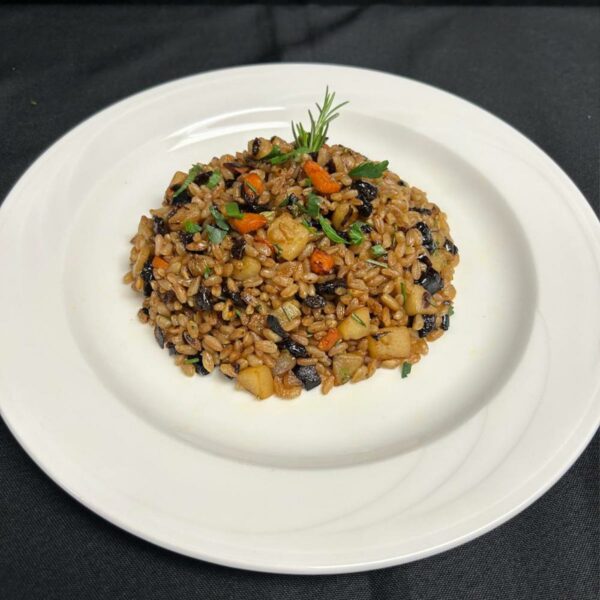 Apple Farro Pilaf