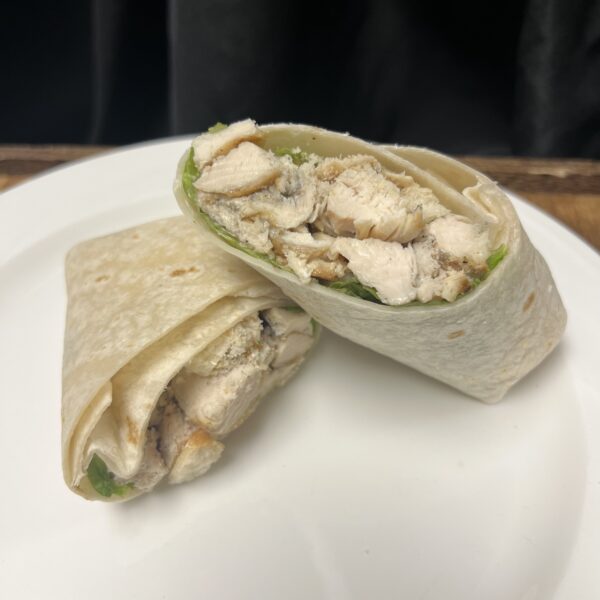 Chicken caesar wrap