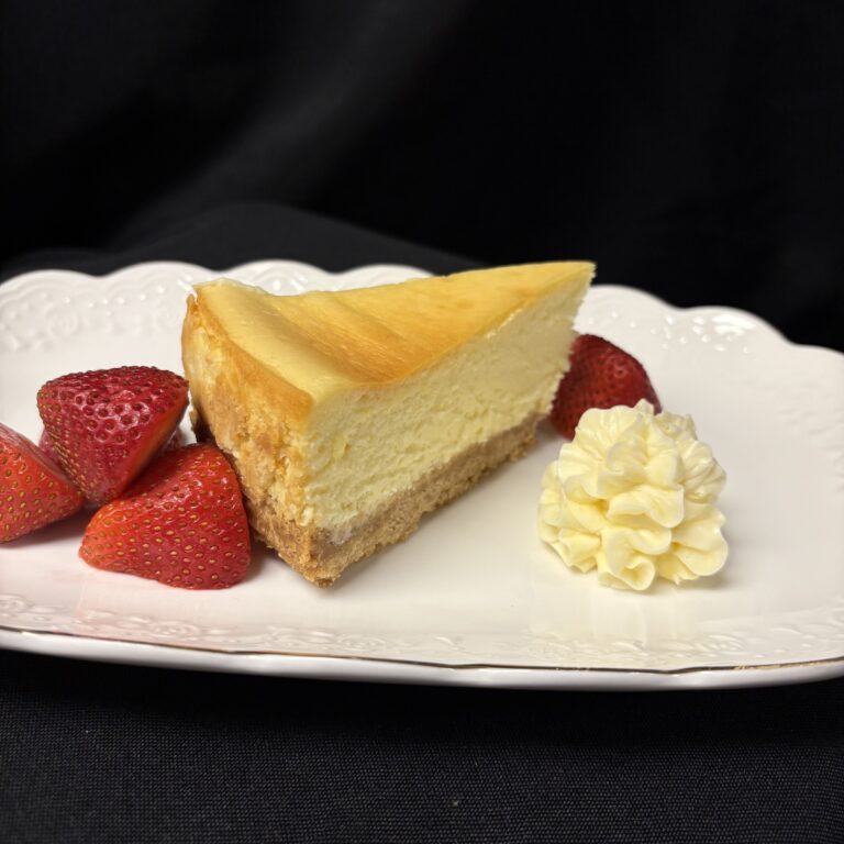Cheesecake prepared by the Mosaic bakery